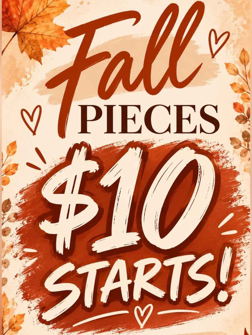 $10 starts
